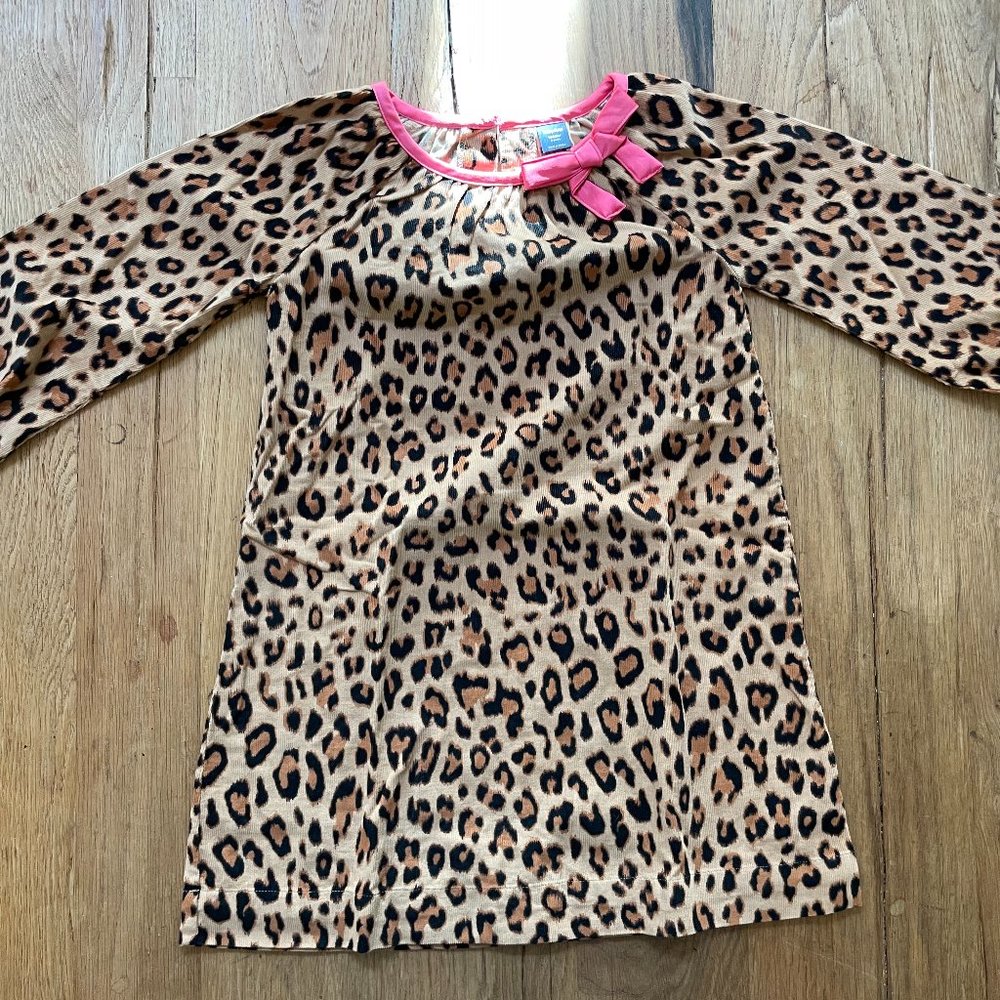 Baby Gap Cheetah Dress with Pink Pop!